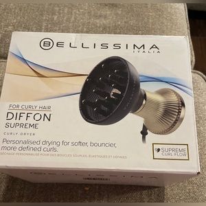 Bellissima Italia Diffon DF1 5000 - Diffuser & Hair Dryer for Curly Hair